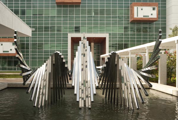 Alyson Shotz | Double Rotation | Public Art Project | USF Tampa Campus